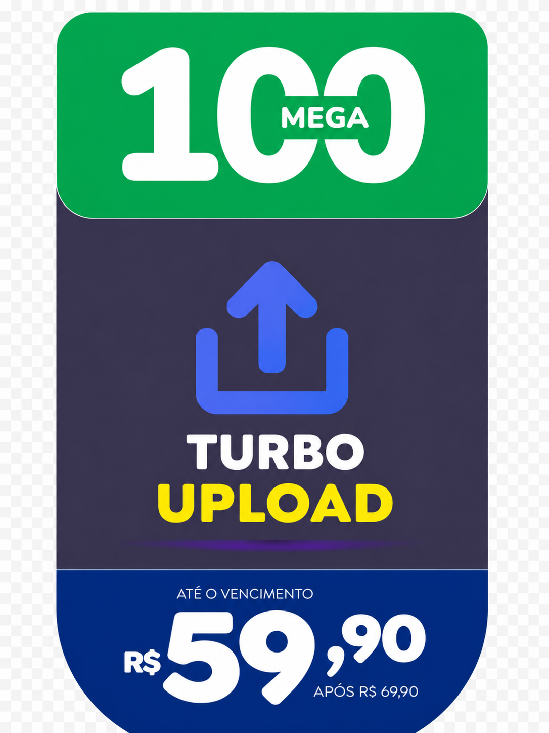 Plano 100 Mega na fibra